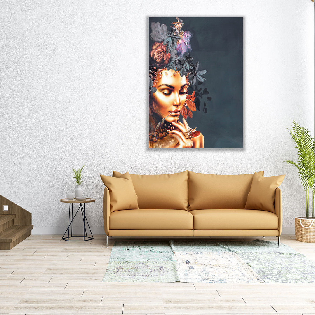 Gold Couture 1 - Canvas Print Wall Art