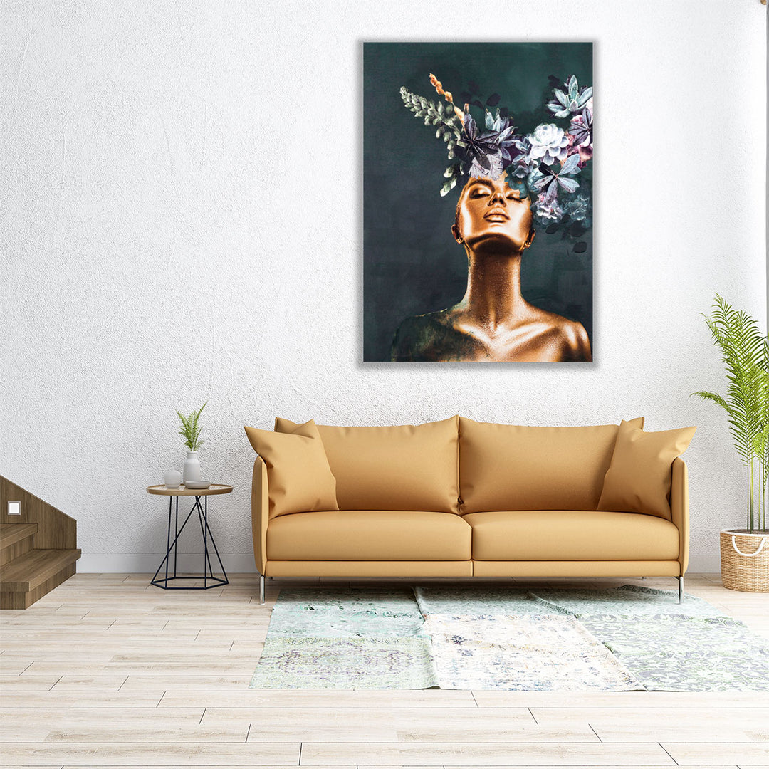 Gold Couture 2 - Canvas Print Wall Art