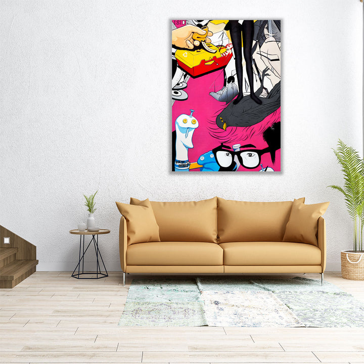 She's Got the Look - Canvas Print Wall Art