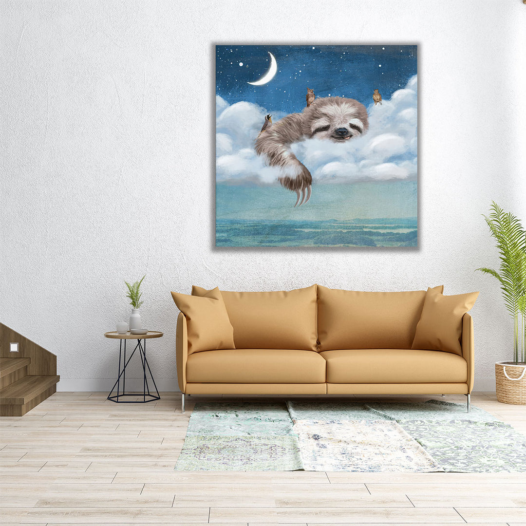 A Sloth's Dream - Canvas Print Wall Art