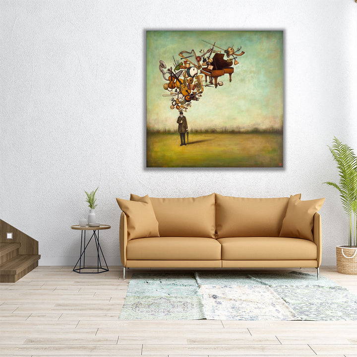Thanks for the Melodies - Canvas Print Wall Art