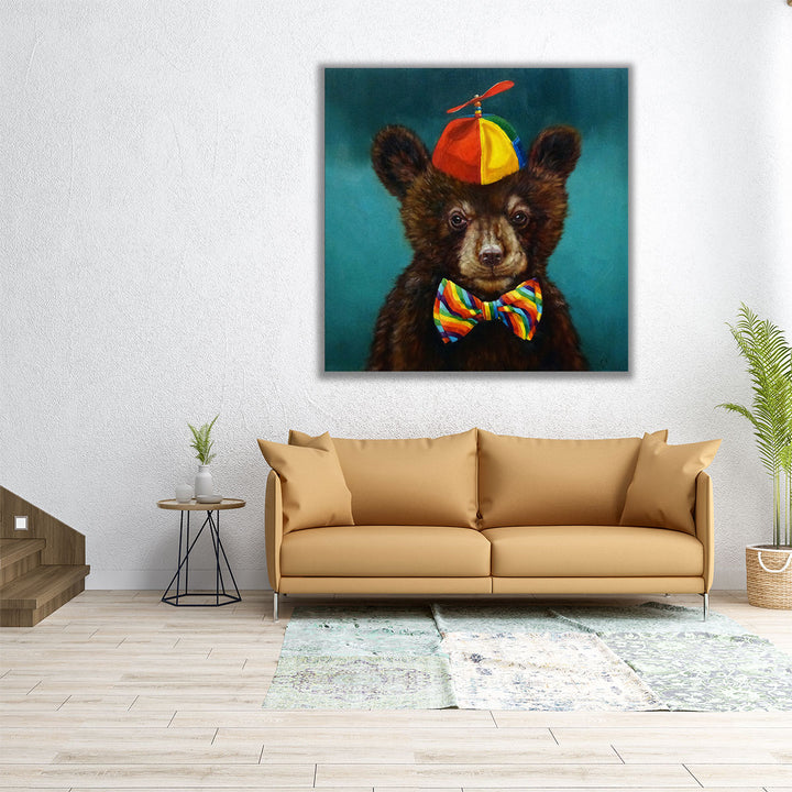Baby Bear - Canvas Print Wall Art