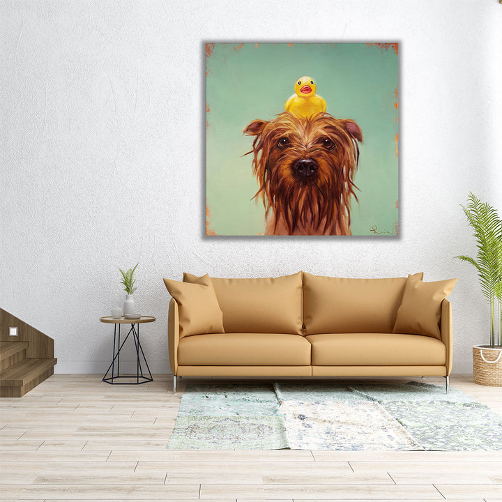 Bath Time - Canvas Print Wall Art