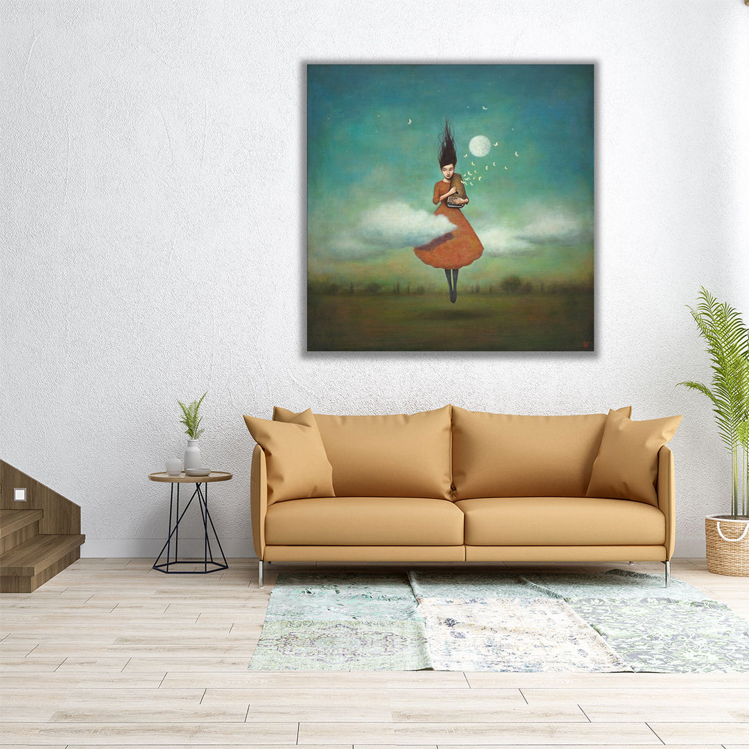 High Notes for Low Clouds - Canvas Print Wall Art