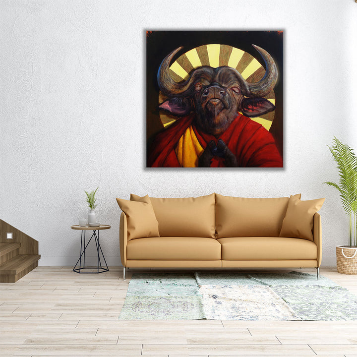 Holy Cow II - Canvas Print Wall Art