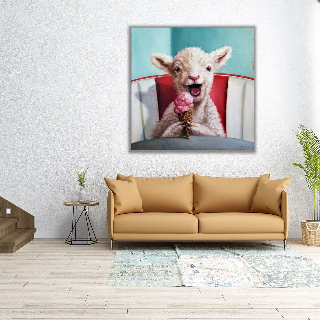 Kiddie Cone - Canvas Print Wall Art