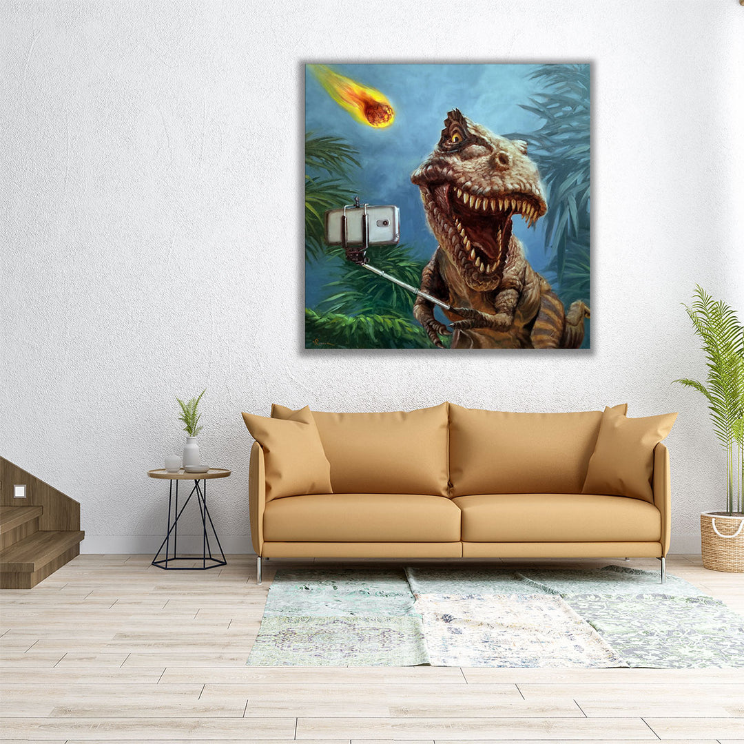 Last Selfie - Canvas Print Wall Art