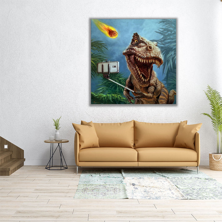 Last Selfie - Canvas Print Wall Art