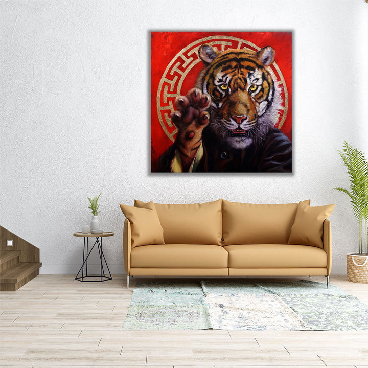 Legend of Tiger Claw - Canvas Print Wall Art