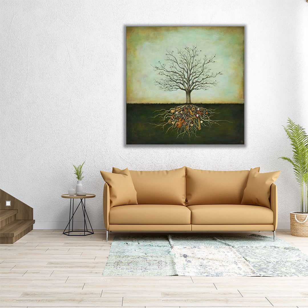 Strung Together - Canvas Print Wall Art