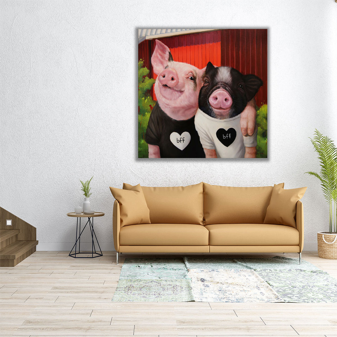 BFF - Canvas Print Wall Art