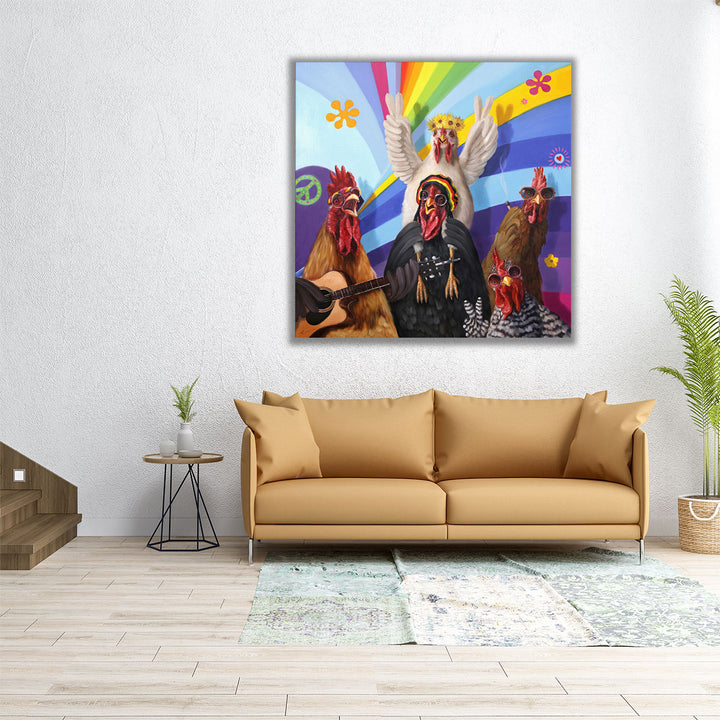 Free Range - Canvas Print Wall Art