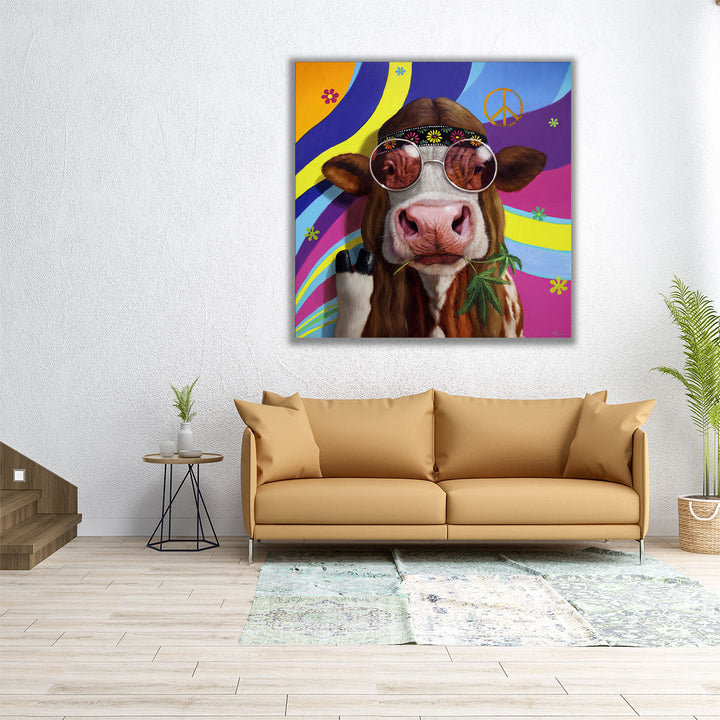 Grass Fed - Canvas Print Wall Art
