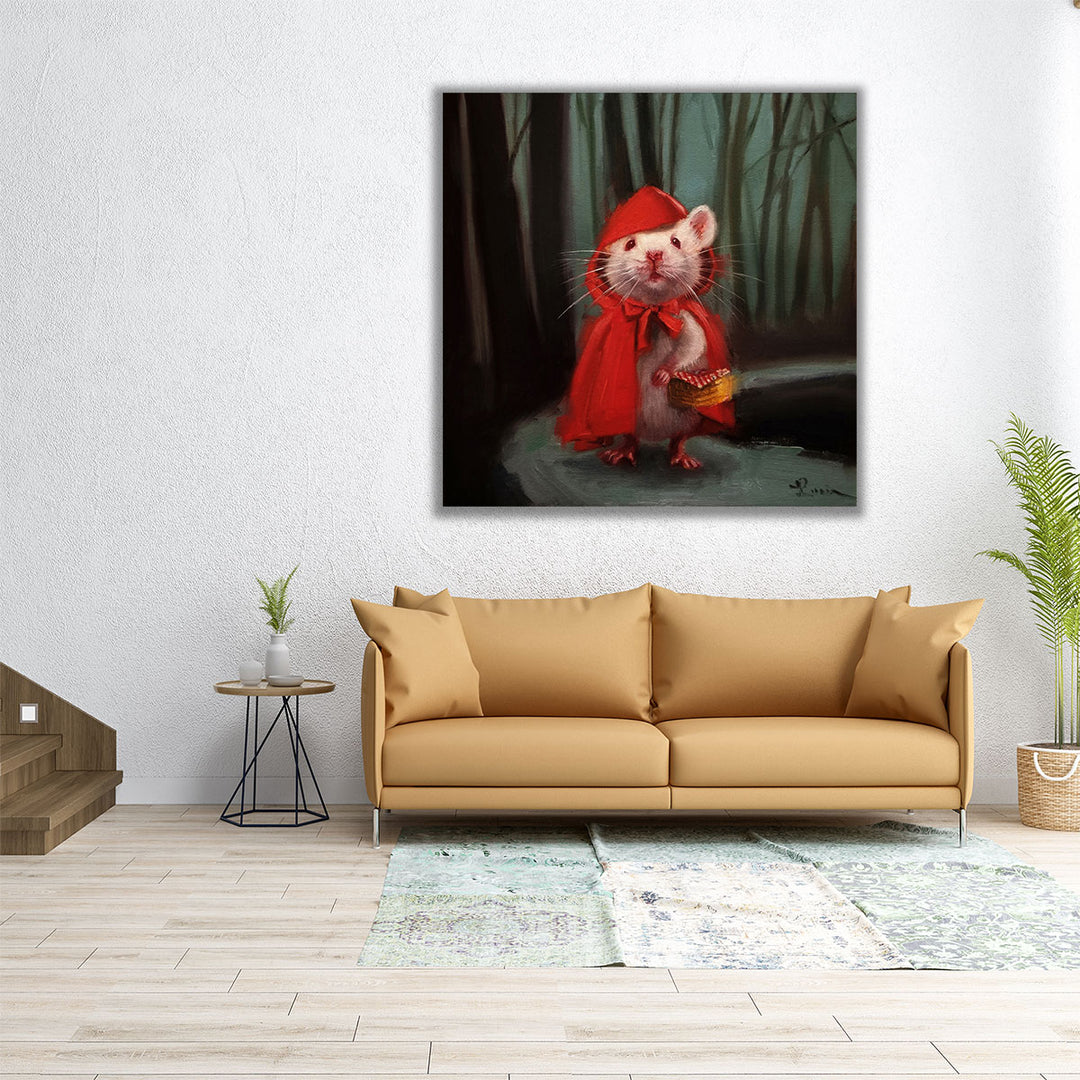 Little Red - Canvas Print Wall Art