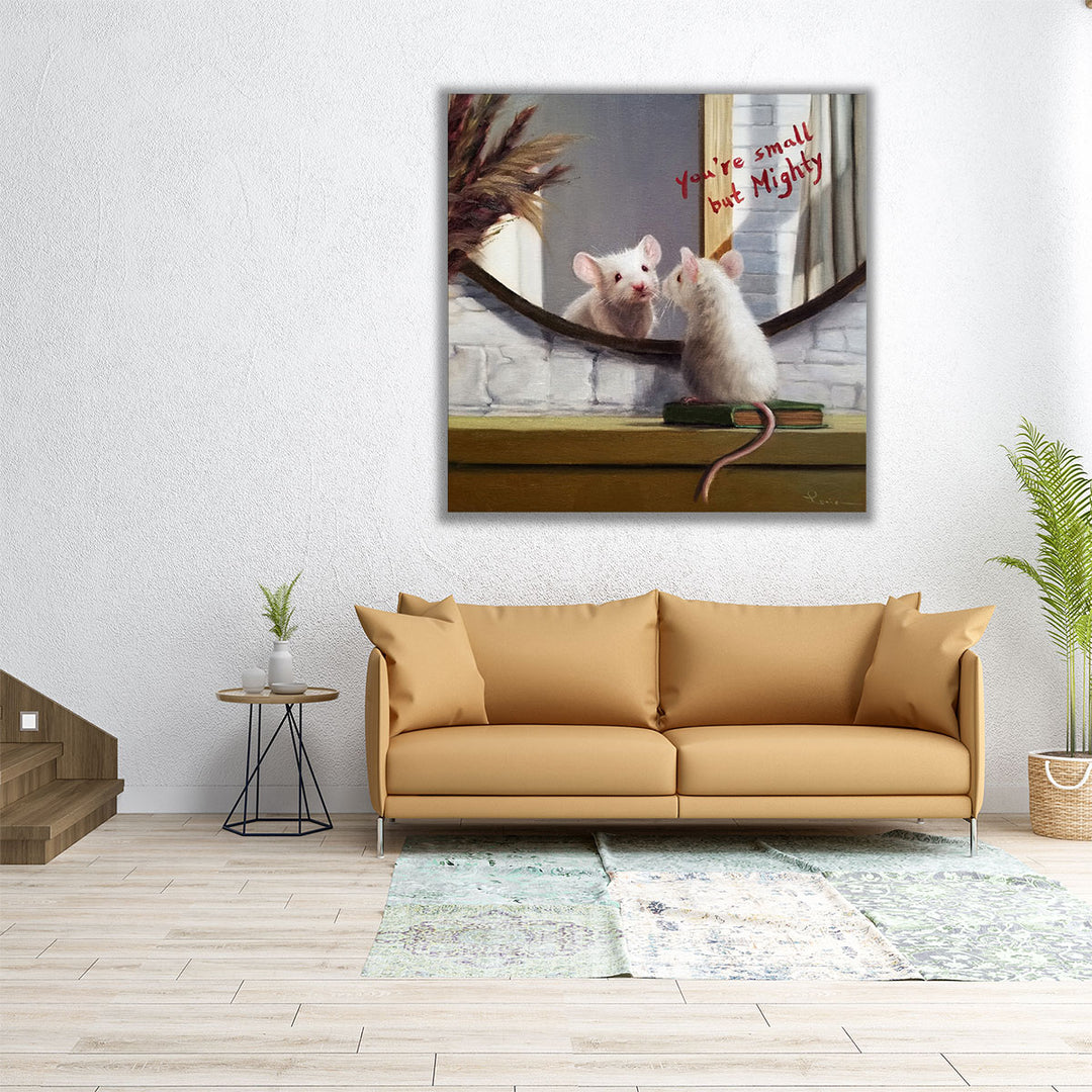Mighty Mouse - Canvas Print Wall Art
