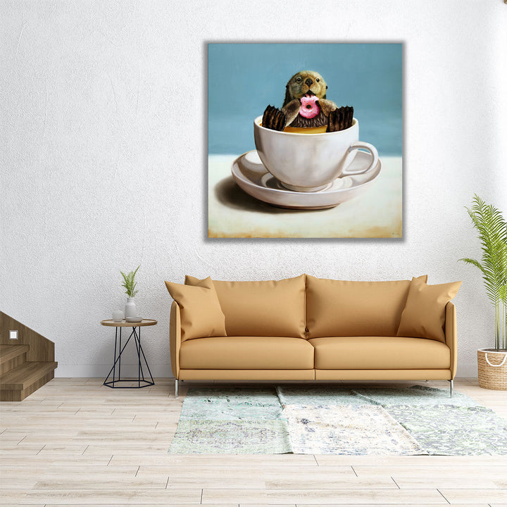Otterly Delicious - Canvas Print Wall Art