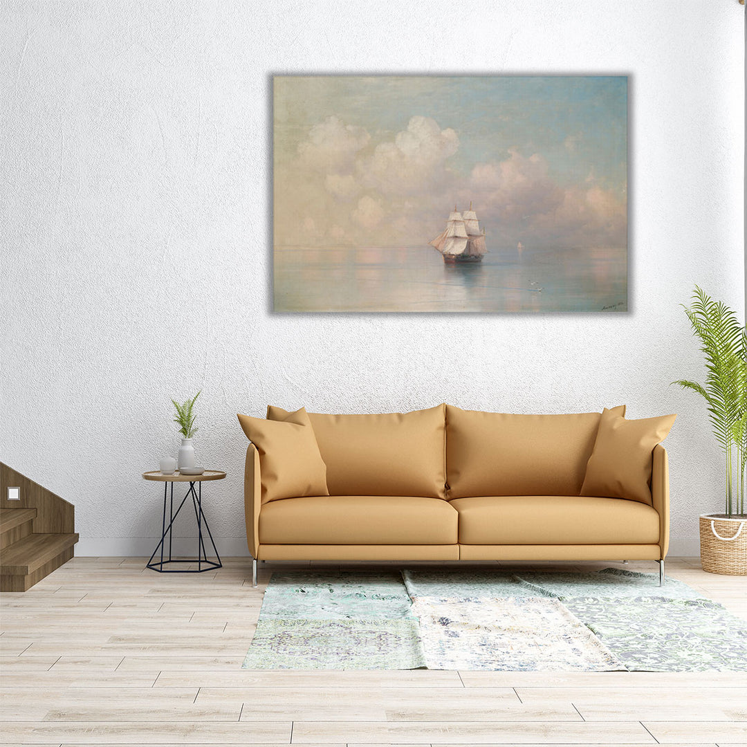 36x24 impressionist sailboat canvas print gallery