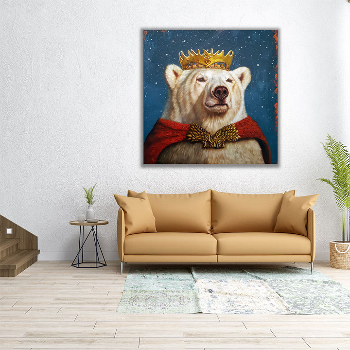 Snow King - Canvas Print Wall Art