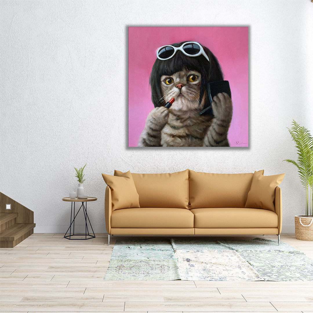 Bob Cat - Canvas Print Wall Art