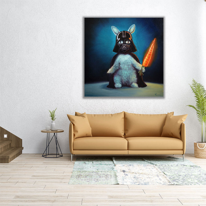 Bunny Vader - Canvas Print Wall Art