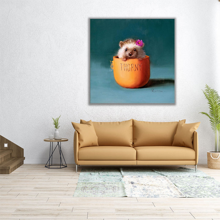 Cactus Flower - Canvas Print Wall Art