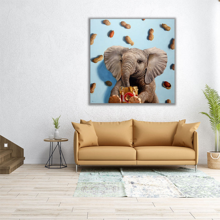 Feeling Nutty - Canvas Print Wall Art