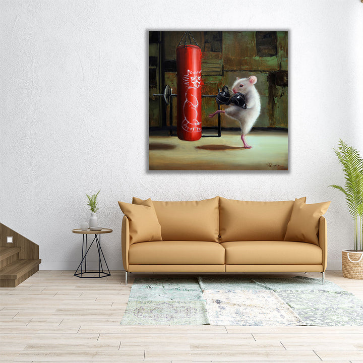 Gym Rat - Canvas Print Wall Art