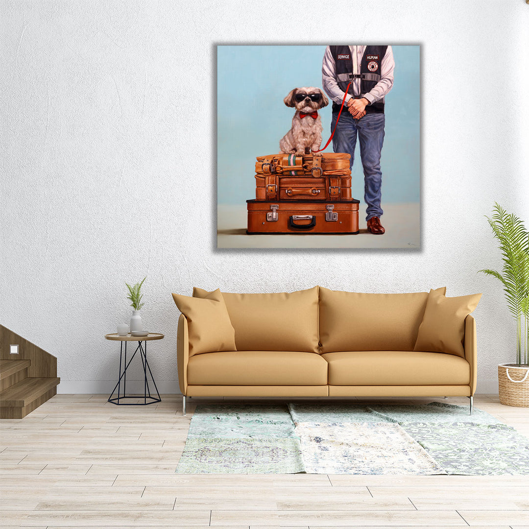 The Real Boss - Canvas Print Wall Art