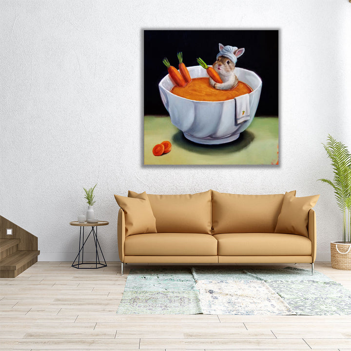 Carrot Spa - Canvas Print Wall Art