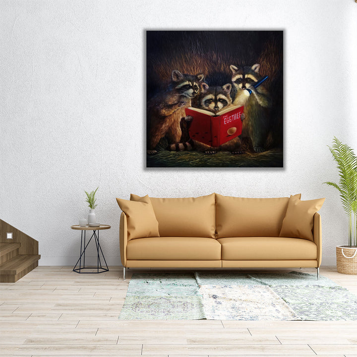 Backyard Gangster - Canvas Print Wall Art