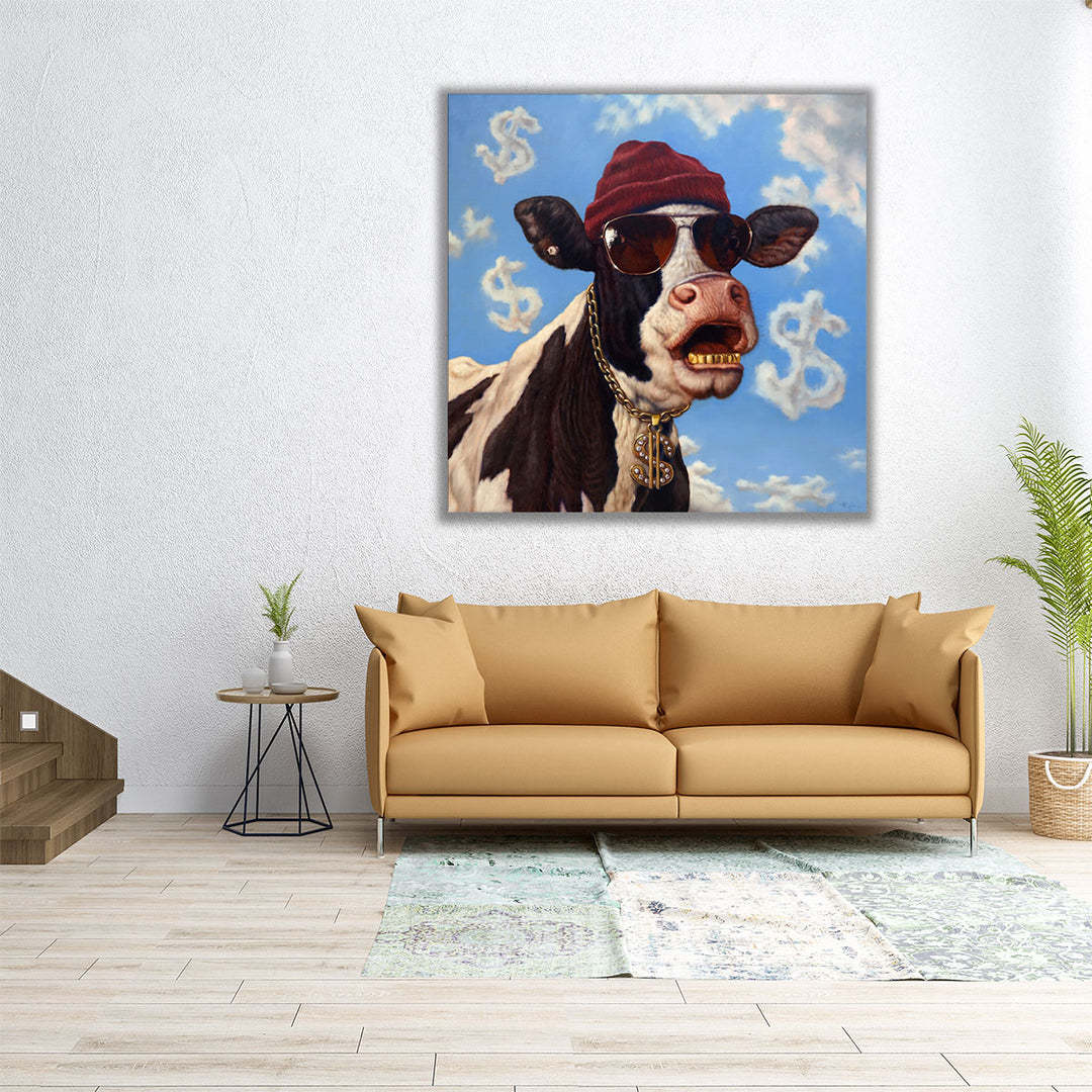 Cash Cow - Canvas Print Wall Art