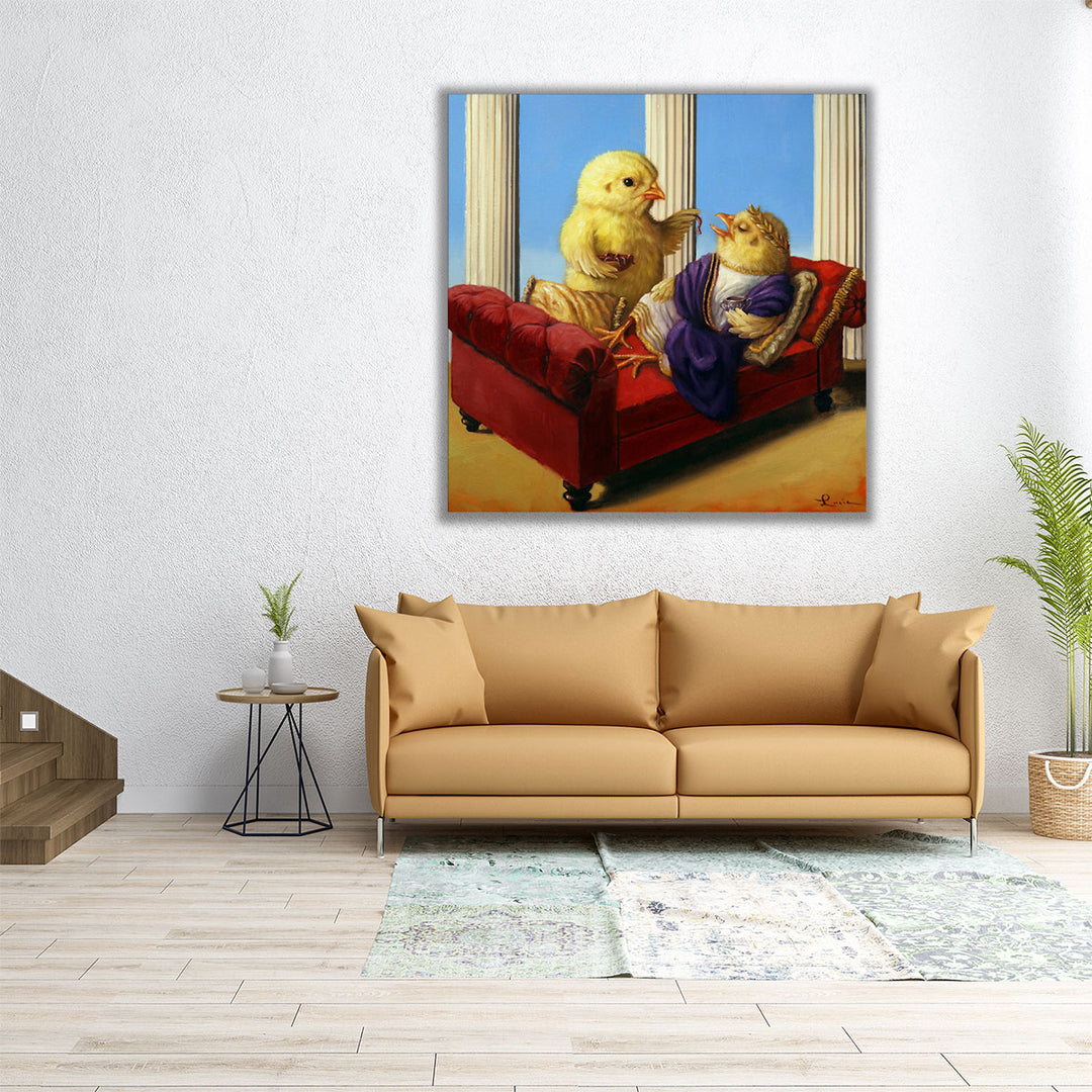Emperor's Lunch - Canvas Print Wall Art