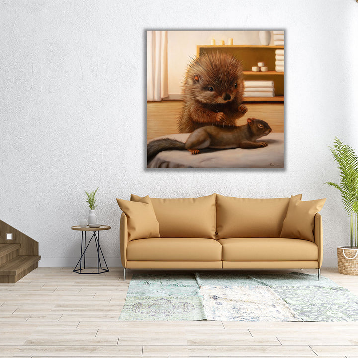 The Acupunturist - Canvas Print Wall Art