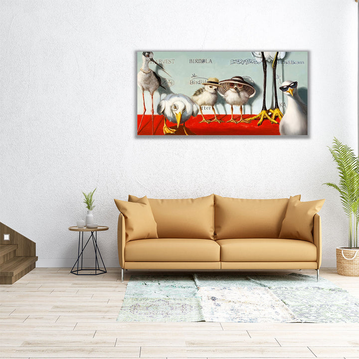 Hampton Chicks - Canvas Print Wall Art