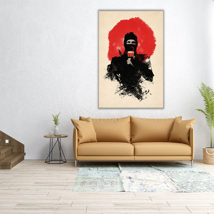 American Ninja - Canvas Print Wall Art