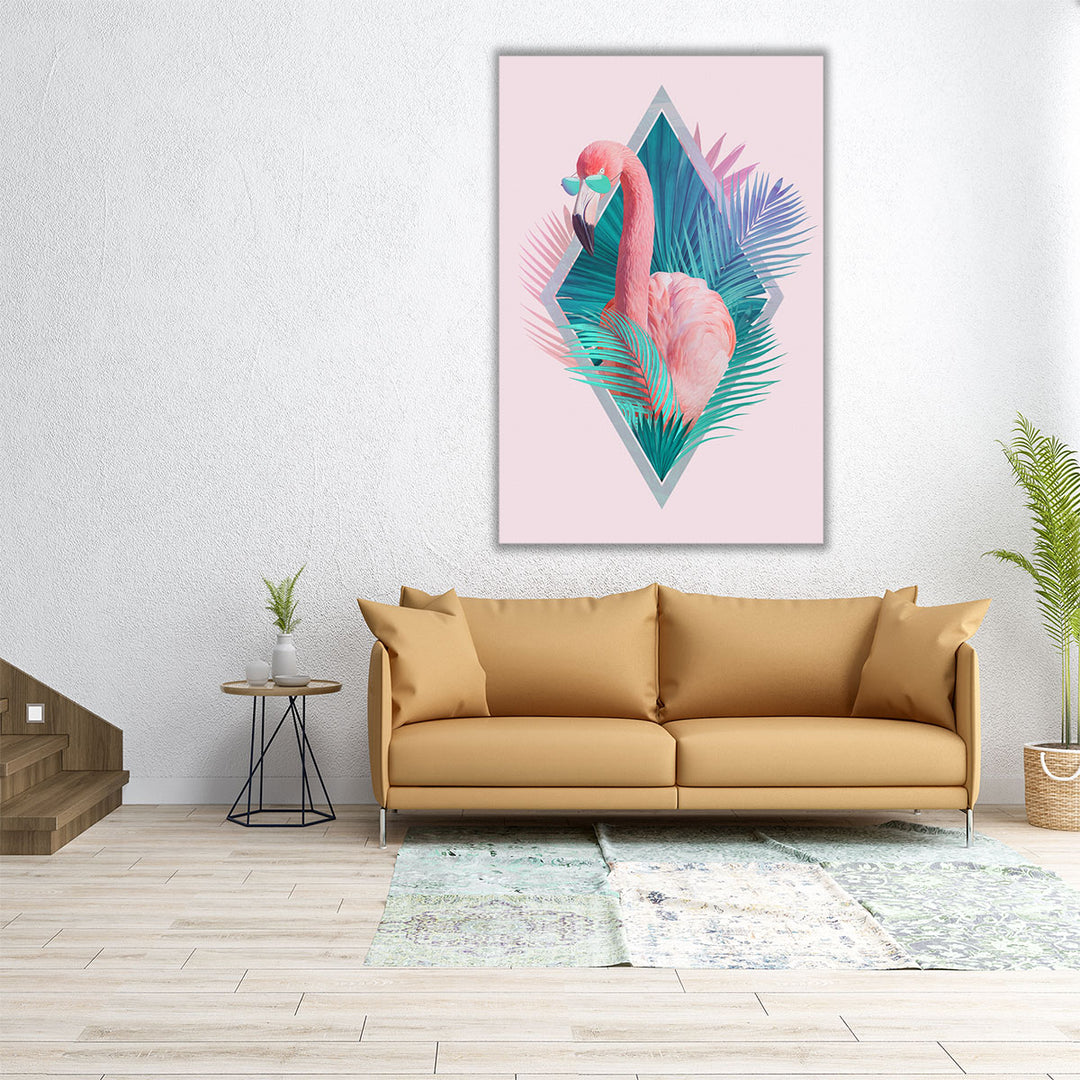 Tropical Leaves - Canvas Print Wall Art