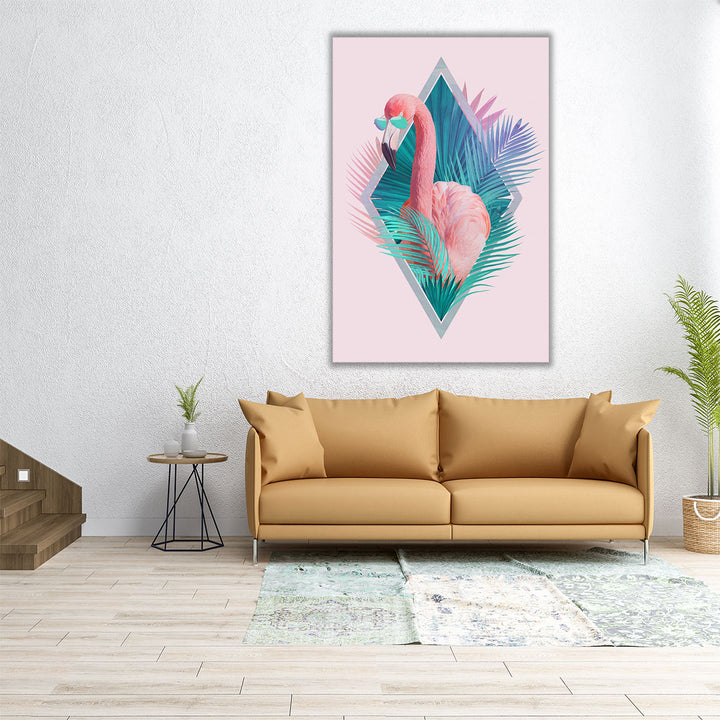 Tropical Leaves - Canvas Print Wall Art