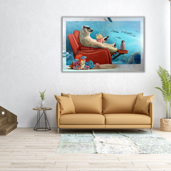 Lazy Boy - Canvas Print Wall Art