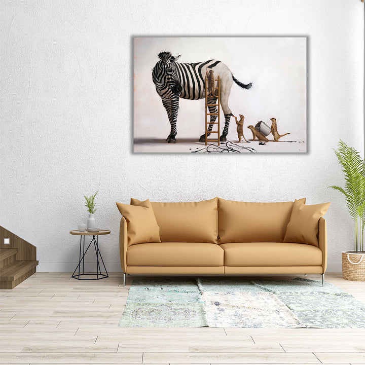 The Paint Job - Canvas Print Wall Art