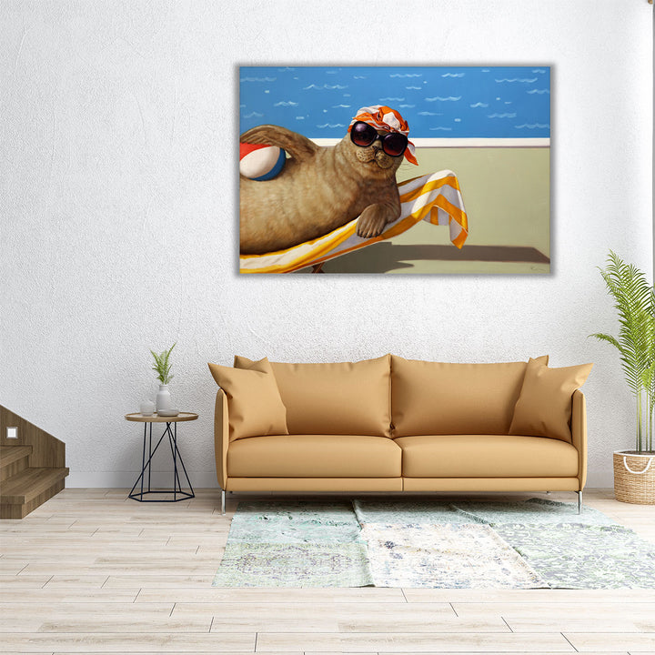 Bathing Beauty Lucia Heffernan - Canvas Print Wall Art