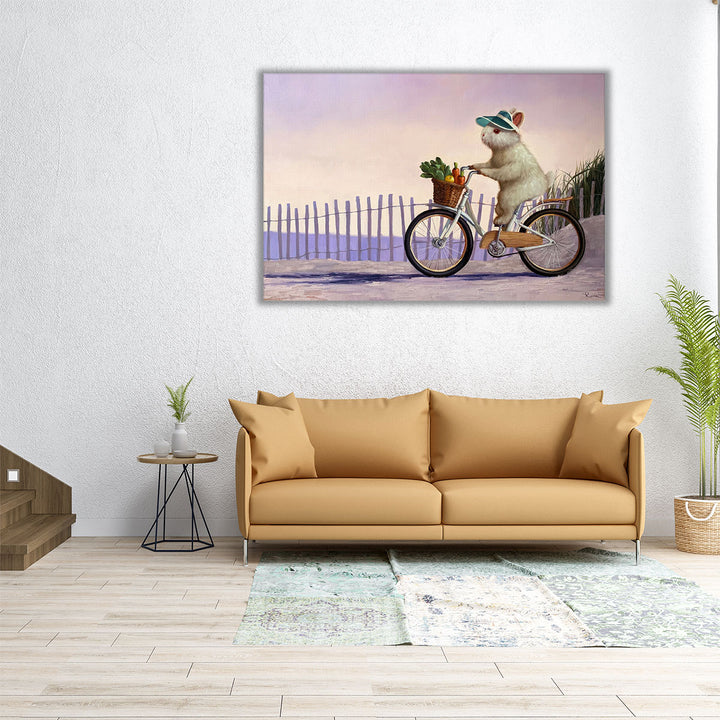 Beach Bunny - Canvas Print Wall Art