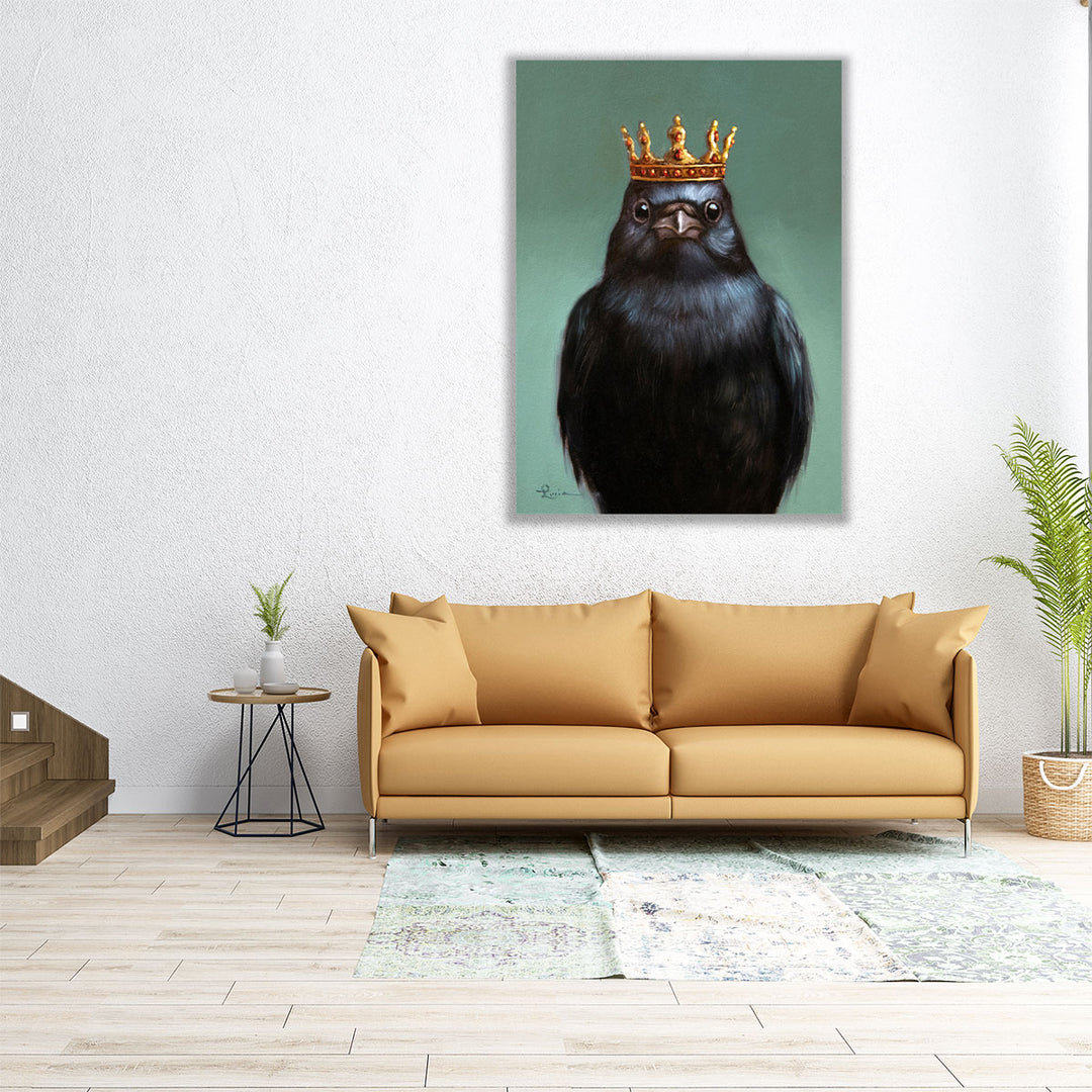 King Crow - Canvas Print Wall Art
