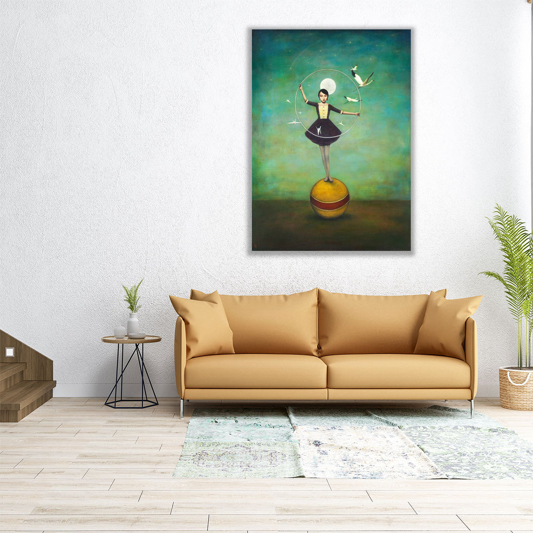 Luna's Circle - Canvas Print Wall Art