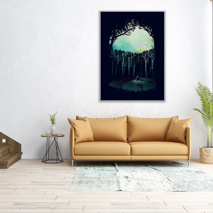 Deep In The Forest - Canvas Print Wall Art
