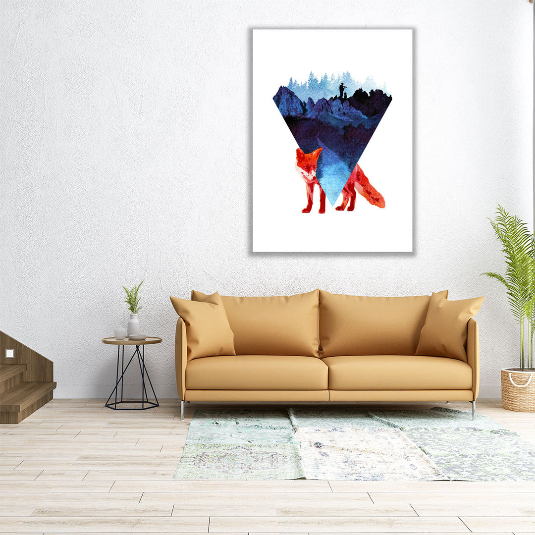 Risky Road - Canvas Print Wall Art