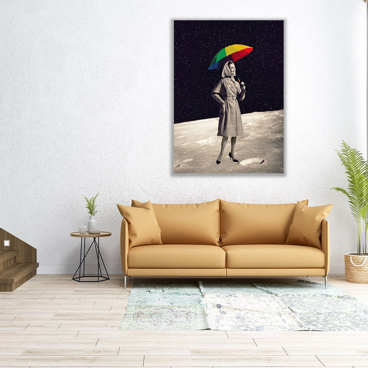 Moon Walk - Canvas Print Wall Art
