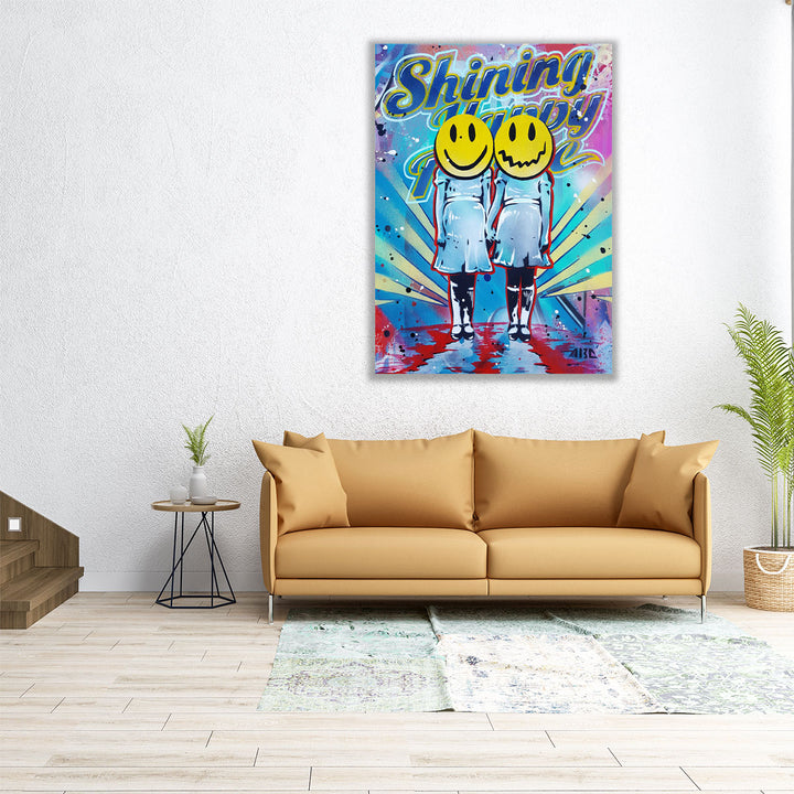 Shining Happy People - Canvas Print Wall Art