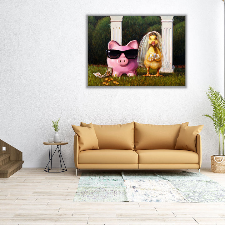 Gold Digger - Canvas Print Wall Art