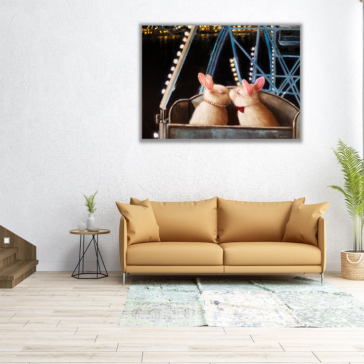 First Kiss - Canvas Print Wall Art