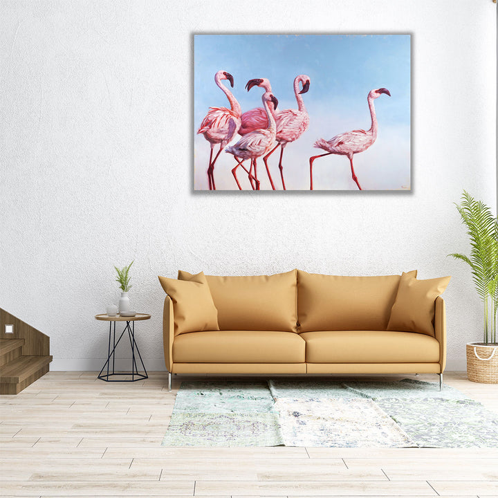 Pink Ladies - Canvas Print Wall Art
